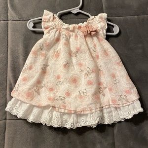 Pink Butterfly Dress